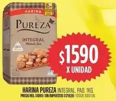Supermercados Vea Pureza - harina integral oferta