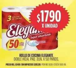 Supermercados Vea Elegante - rollo de cocina oferta