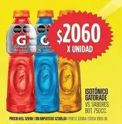 Supermercados Vea Gatorade - isotónico oferta