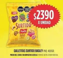 Supermercados Vea Bagley - galletitas surtido oferta