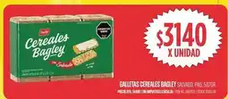 Supermercados Vea Bagley - galletas cereales salvado oferta