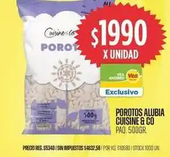 Supermercados Vea Cuisine - porotos alubia oferta