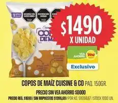 Supermercados Vea Copos de maíz oferta