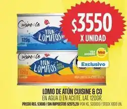 Supermercados Vea Cuisine - lomo de atún oferta