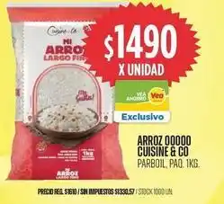 Supermercados Vea Cuisine - arroz largo fino oferta