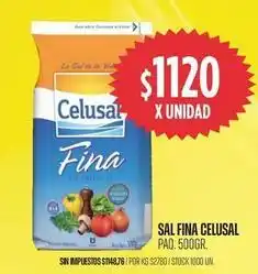 Supermercados Vea Celusal - sal fina oferta