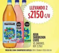 Supermercados Vea Levité - agua saborizada oferta