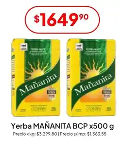 Hergo Mañanita yerba mate oferta