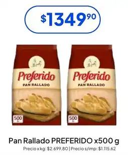 Hergo Preferido pan rallado oferta