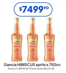 Hergo Gancia hibiscus spritz oferta