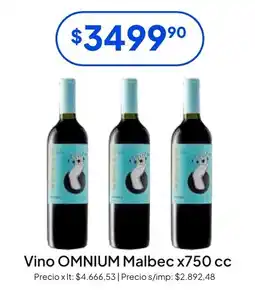 Hergo Omnium vino malbec oferta