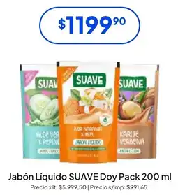 Hergo Suave jabón líquido oferta