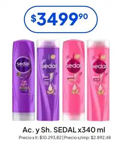 Hergo Sedal ac. y sh. oferta