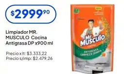 Hergo Mr. musculo limpiador cocina antigrasa dp oferta