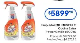 Hergo Mr. Musculo limpiador cocina extra power gatillo oferta