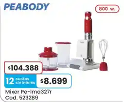 Coto Peabody mixer oferta