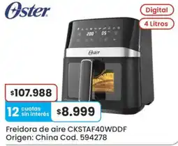Coto Oster freidora de aire oferta