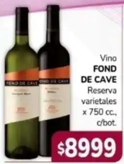 El Solar Supermercados Fond de cave vino reserva varietales oferta