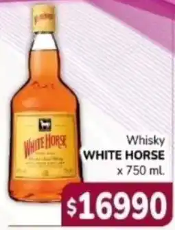 El Solar Supermercados White horse whisky oferta