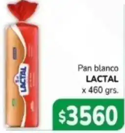 El Solar Supermercados Lactal pan blanco oferta