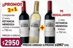 El Solar Supermercados Estancia mendoza vino oferta