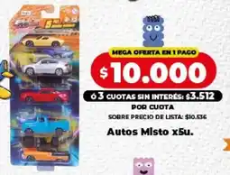 Supermayorista Vital Mega autos místico oferta