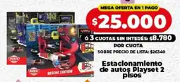 Supermayorista Vital Dickie estacionamiento de autos Playset 2 pisos oferta