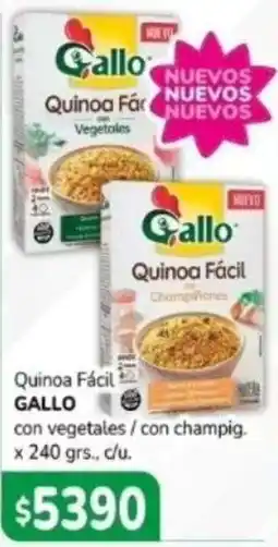 El Solar Supermercados Gallo quinoa fácil oferta