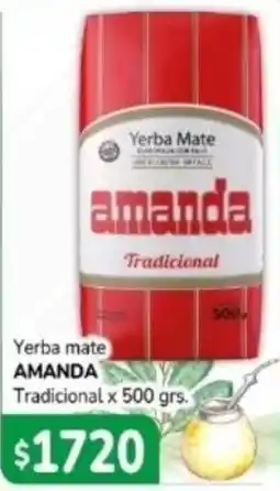 El Solar Supermercados Amanda yerba mate tradicional oferta