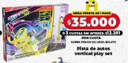 Supermayorista Vital Magic pista de autos vertical play set oferta