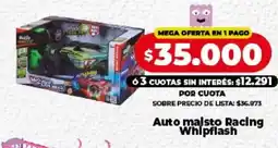 Supermayorista Vital Auto maisto Racing Whipflash oferta