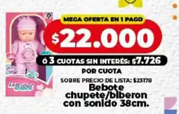Supermayorista Vital Le babe bebote chupete/biberon oferta