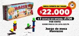 Supermayorista Vital Huevazos juego de mesa oferta