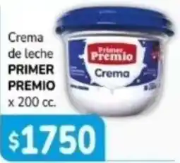 El Solar Supermercados Primer premio crema de leche oferta