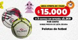 Supermayorista Vital Pelotas de futbol oferta