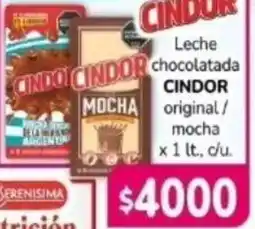 El Solar Supermercados Cindor leche chocolatada oferta
