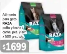 El Solar Supermercados Raza alimento para gato pollo y leche / carne, pes. y arr. oferta