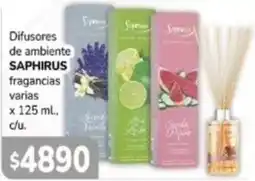 El Solar Supermercados Saphirus difusores de ambiente fragancias varias oferta