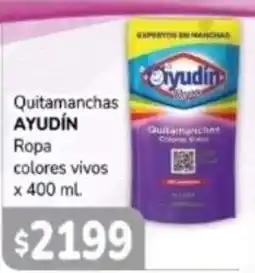 El Solar Supermercados Ayudín quitamanchas ropa colores vivos oferta