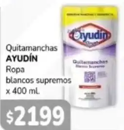 El Solar Supermercados Ayudín quitamanchas ropa blancos supremos oferta