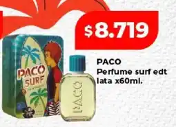 Supermayorista Vital Paco perfume surf edt oferta