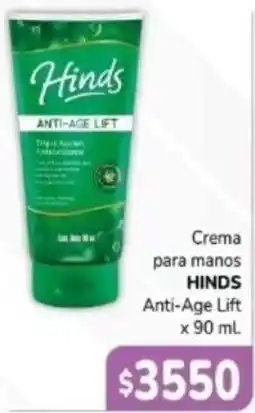 El Solar Supermercados Hinds crema para manos Anti-Age Lift oferta