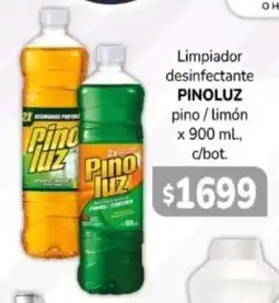El Solar Supermercados Pinoluz limpiador desinfectante pino / limón oferta