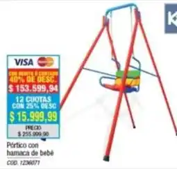 Rio Shop Deco K portico con hamaca de bebe oferta