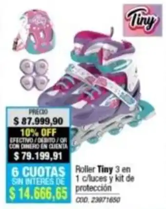 Tiny roller 3 en 1