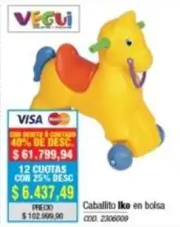 Rio Shop Deco Vegui caballito ike en bolsa oferta