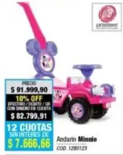 Rio Shop Deco Unibike andarin minnie oferta