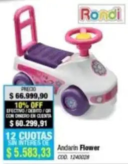 Rio Shop Deco Rondi andarin flower oferta
