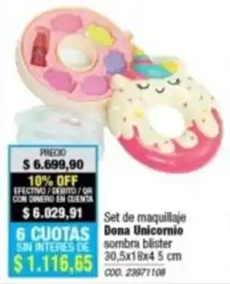 Rio Shop Deco Dona Unicornio set de maquillaje oferta