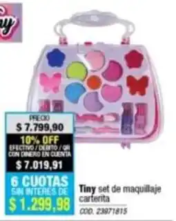Rio Shop Deco Tiny set de maquillaje cartera oferta